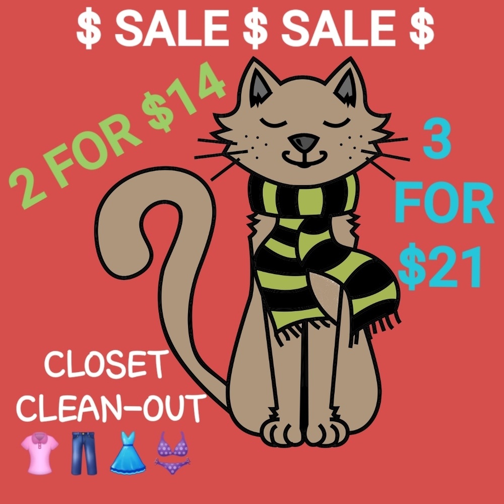 CLOSET CLEAN-OUT!